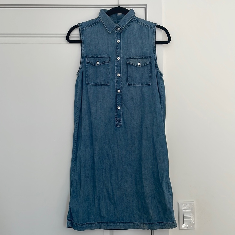 Gap Chambray Shirtdress